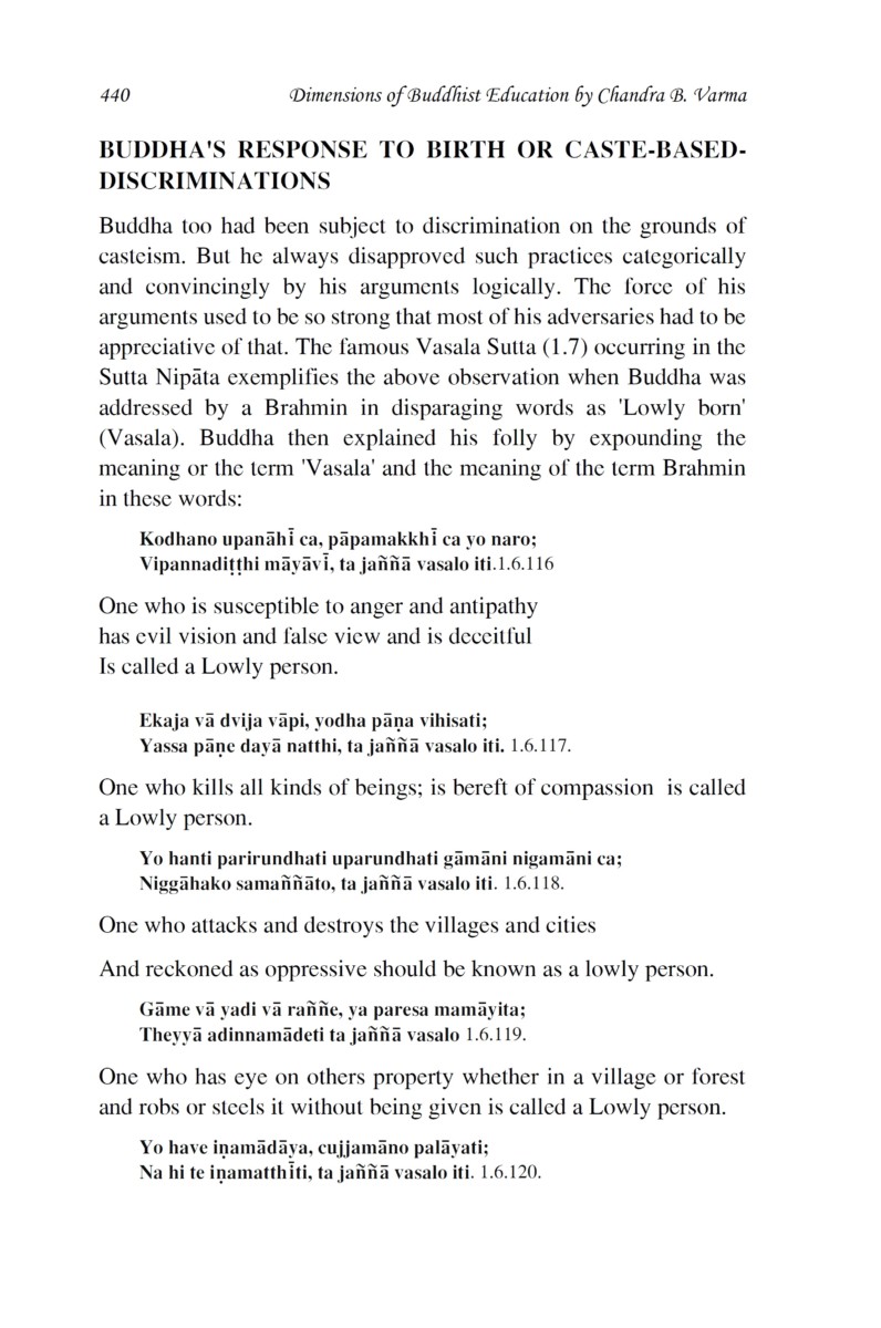 Dimensions of Buddhist Education by Chandra B Varma (Hard Bound) - Image 16